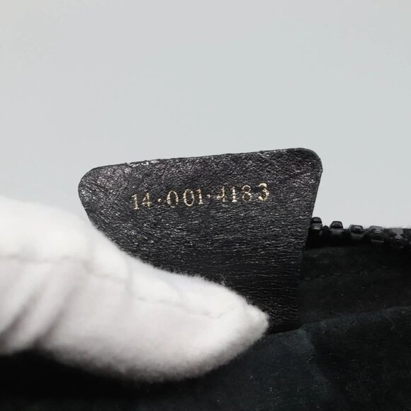 GUCCI Micro GG Canvas Web Sherry Line Shoulder Bag Black Gold Red Auth - Picture 9 of 16